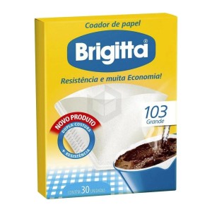 FILTRO DE PAPEL BRIGITTA 103 C/30UN