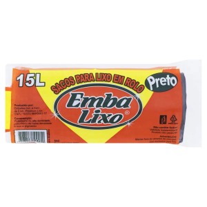 SACO DE LIXO EMBALIXO 15L 39X58CM C/ 100UNID