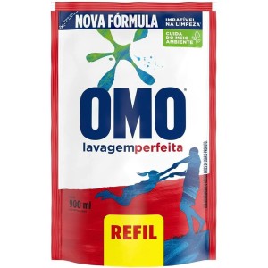 SABÃO LIQ OMO LAVAGEM PERFEITA REFIL 900ML