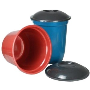 LIXEIRA C/ TPA INPLAST 64L