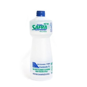 ALCOOL LIQUIDO 70% SAFRA 1L