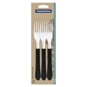 GARFO DE MESA TRAMONTINA - 3UN PRETO