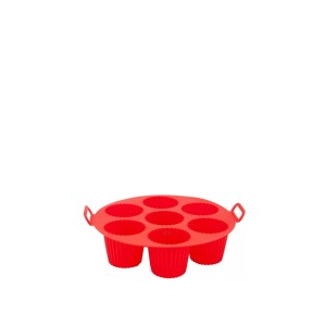 FORMA DE SILICONE UNIHOME - PARA 7 MINI BOLOS NA AIRFRYER