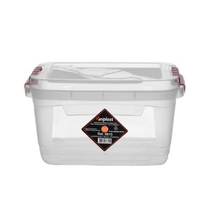 CAIXA RETANG C/TRAVA INPLAST 2,5L