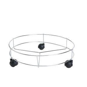 SUPORTE BOTIJAO CROMADO C/RODA ALTAIR