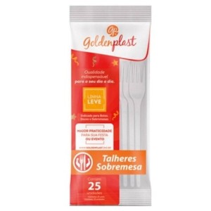 GARFO SOBREMESA GOLDENPLAST 25UN