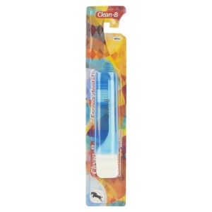 ESCOVA DE DENTE C/ ESTOJO CLEAN B