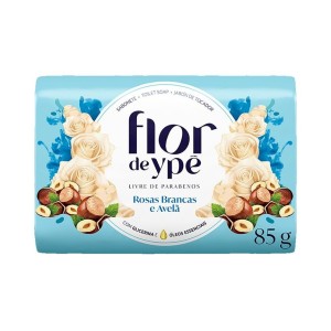 SABONETE FLOR DE YPE ROSA BRANC/AVELA 85G