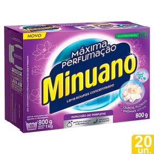 SABAO EM PO MINUANO OLEOS FLORAIS 800G