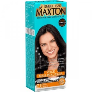 TINTURA CREME MAXTON PRETO NATURAL 2.0