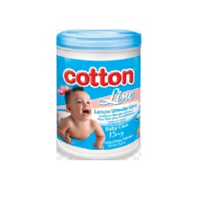 LENCOS UMEDECIDOS COTTON LINE BOY 70UN