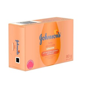 SABONETE JOHNSONS BABY GLICERINADO 80G